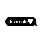 Drive Safe Text Message Vinyl Car Decal - Weatherproof & Customizable Auto Sticker