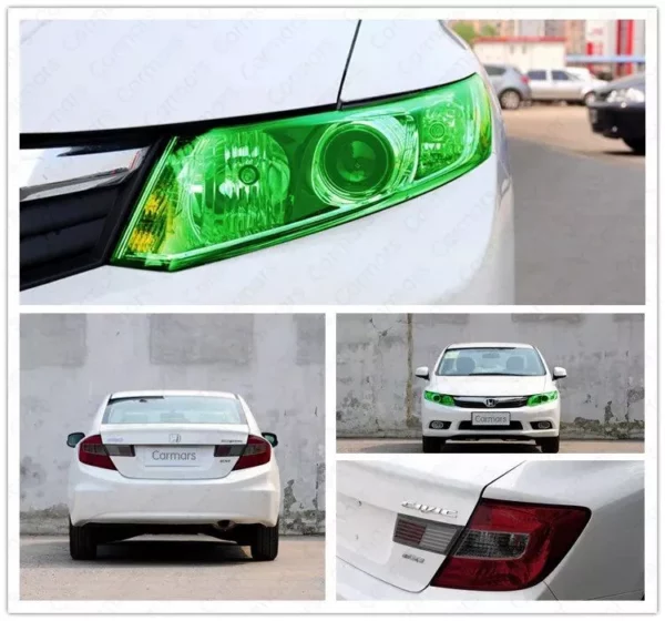 Premium PVC Car Headlight Tint Film - Image 4