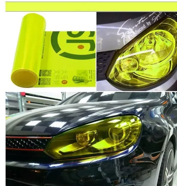 Premium PVC Car Headlight Tint Film - Image 6