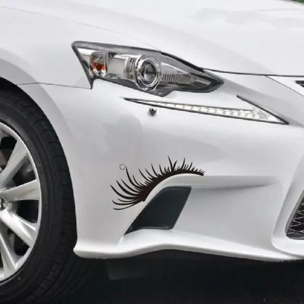 Reflective Car Headlight Eyebrow Stickers - Image 5