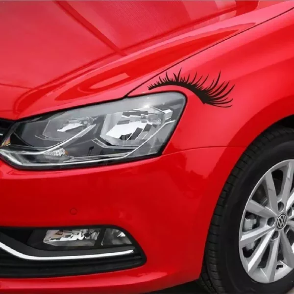 Reflective Car Headlight Eyebrow Stickers - Image 3