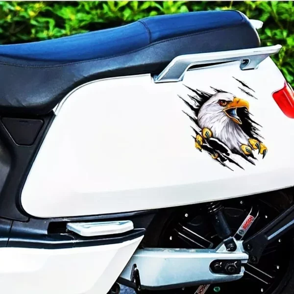 Universal Cartoon Eagle Vehicle Sticker for Full Body Decoration - Image 7