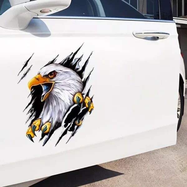 Universal Cartoon Eagle Vehicle Sticker for Full Body Decoration - Image 4