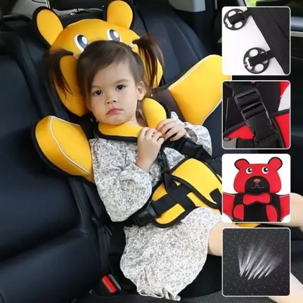 Breathable Child Safety Seat Mat for Ages 6 Months to 12 Years - Image 3