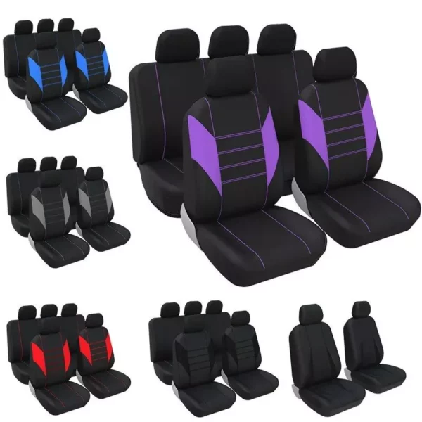 Universal Car Seat Covers with Sponge Padding for Most Cars, Trucks, SUVs, and Vans - Image 2