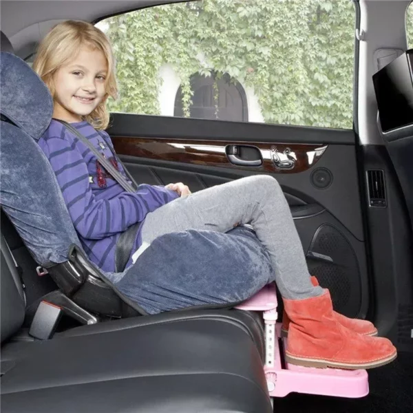 Adjustable Children’s Car Seat Footrest with Foldable Design