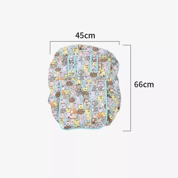 Breathable Mesh Baby Car Seat Cover with Peep Window - Image 6