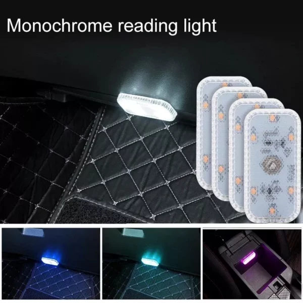 USB Rechargeable LED Touch Light for Car Interiors - Image 7