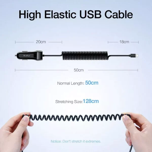 Universal Car USB Charger with Quick Charge