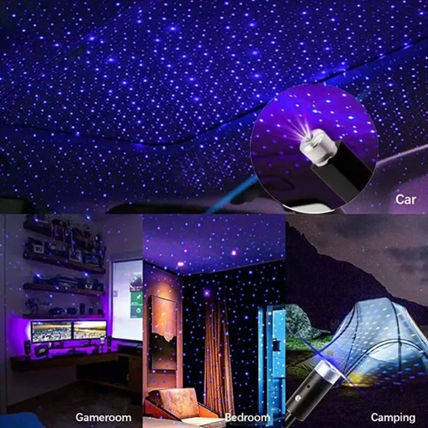 LED Starry Sky Car Roof Projector