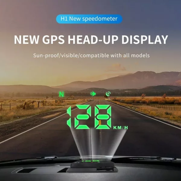 Universal Car GPS Digital HUD Speedometer