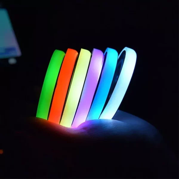 LED Car Cup Holder Light Coasters