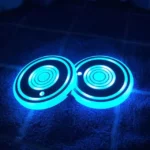 LED Car Cup Holder Light Coasters