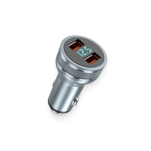 Intelligent Digital Volt Dual-USB Charger Port