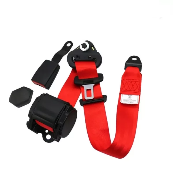 Universal 3-Point Retractable Car Seat Belt - Image 2