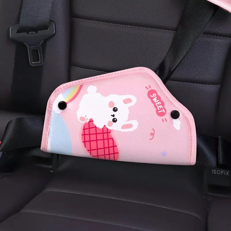 Kid’s Comfort Car Seatbelt Protector with Cartoon Design