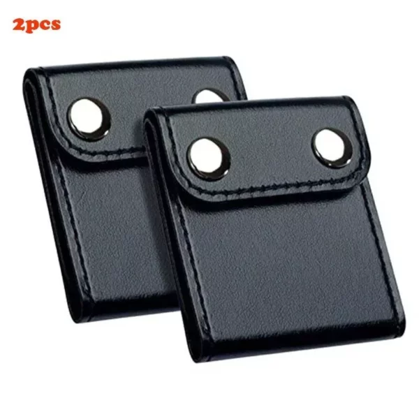 Luxury PU Leather Car Seat Belt Adjuster for Comfort & Safety - Image 3