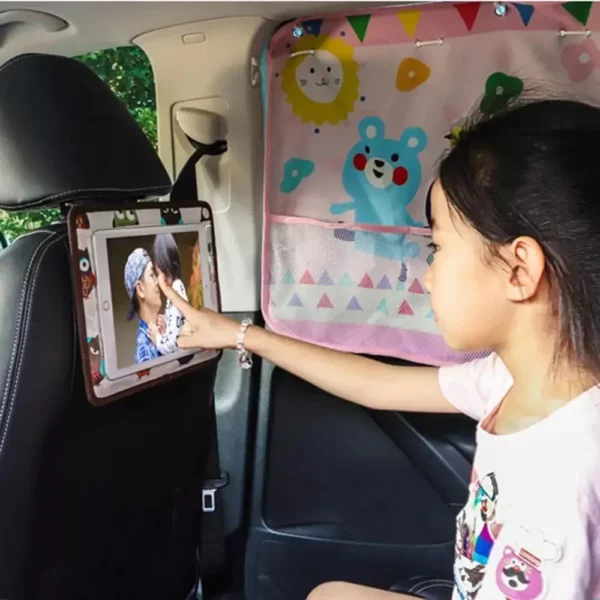 Versatile Car Headrest Phone and Tablet Holder – Perfect for Kids and Entertainment on the Go - Image 5