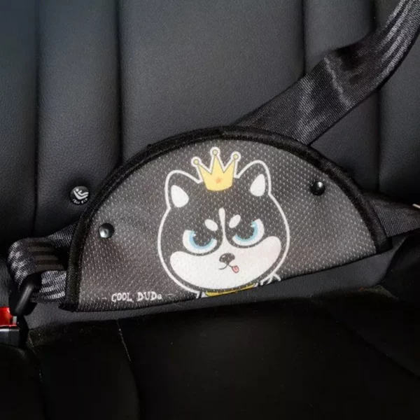 Kids Cartoon Safety Car Seat Belt Cushion and Adjuster Set