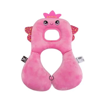 Kids’ Cartoon Animal U-Shaped Neck Pillow – Comfort & Protection for Car Travels