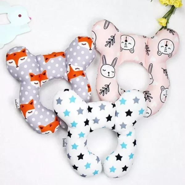 U-Shaped Baby Head Support Pillow for Car Seats & Travel (0-3 Years) - Image 3