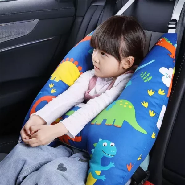 Adjustable Animal Pattern Kids Travel Neck Support Pillow - Image 3