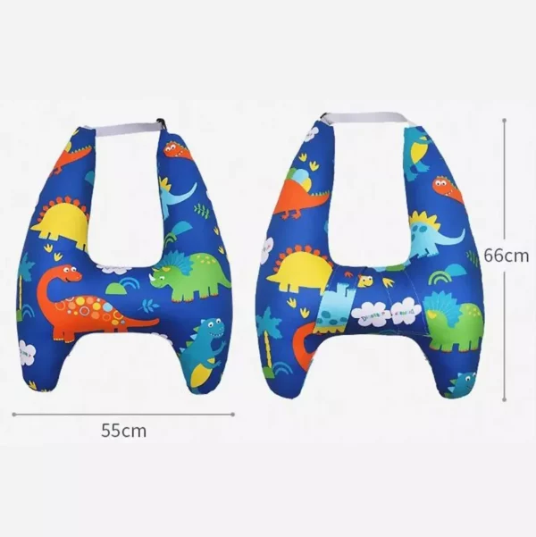 Adjustable Animal Pattern Kids Travel Neck Support Pillow - Image 6