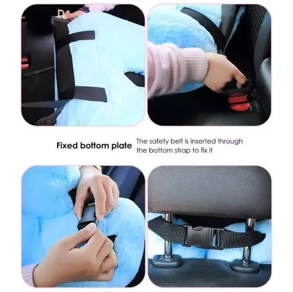 Ergonomic Car & Travel Neck Pillow with Adjustable Strap for Comfortable Support - Image 5