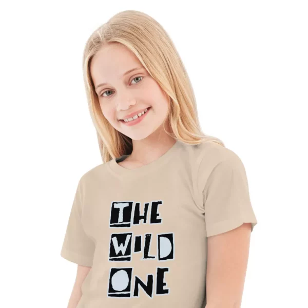 The Wild One Kids’ T-Shirt – Best Design T-Shirt – Trendy Tee Shirt for Kids