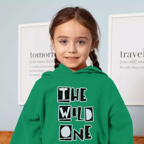 The Wild One Toddler Hoodie – Best Design Toddler Hooded Sweatshirt – Trendy Kids’ Hoodie