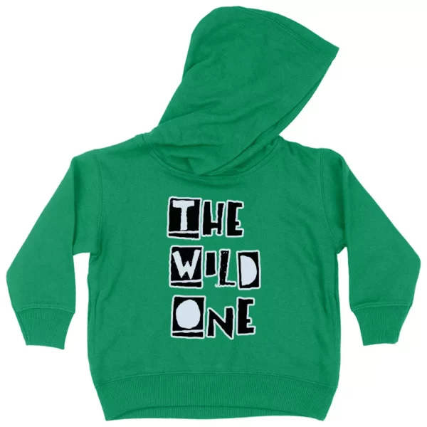 The Wild One Toddler Hoodie – Best Design Toddler Hooded Sweatshirt – Trendy Kids’ Hoodie