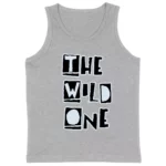 The Wild One Kids' Jersey Tank - Best Design Sleeveless T-Shirt - Trendy Kids' Tank Top