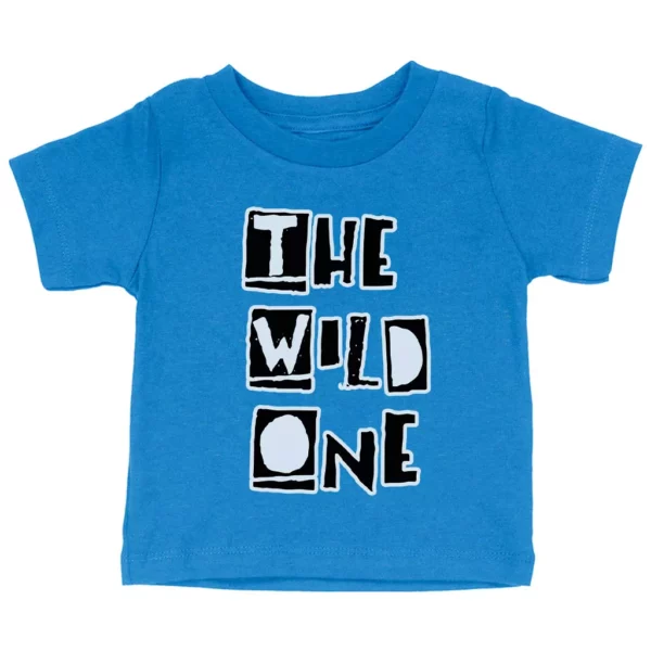 The Wild One Baby Jersey T-Shirt – Best Design Baby T-Shirt – Trendy T-Shirt for Babies