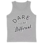 Dare to Be Different Kids' Jersey Tank - Cool Sleeveless T-Shirt - Graphic Kids' Tank Top