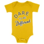 Dare to Be Different Baby Jersey Onesie - Cool Baby Bodysuit - Graphic Baby One-Piece