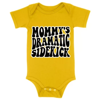 Dramatic Baby Jersey Onesie – Funny Design Baby Bodysuit – Cool Design Baby One-Piece