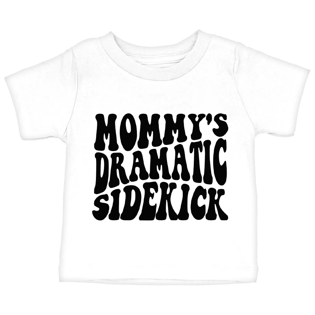 Dramatic Baby Jersey T-Shirt – Funny Design Baby T-Shirt – Cool Design T-Shirt for Babies