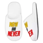 Now Or Never Memory Foam Slippers - Cool Slippers - Trendy Slippers