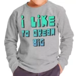 Dream Lover Toddler Long Sleeve T-Shirt - Text Design Kids' T-Shirt - Printed Long Sleeve Tee