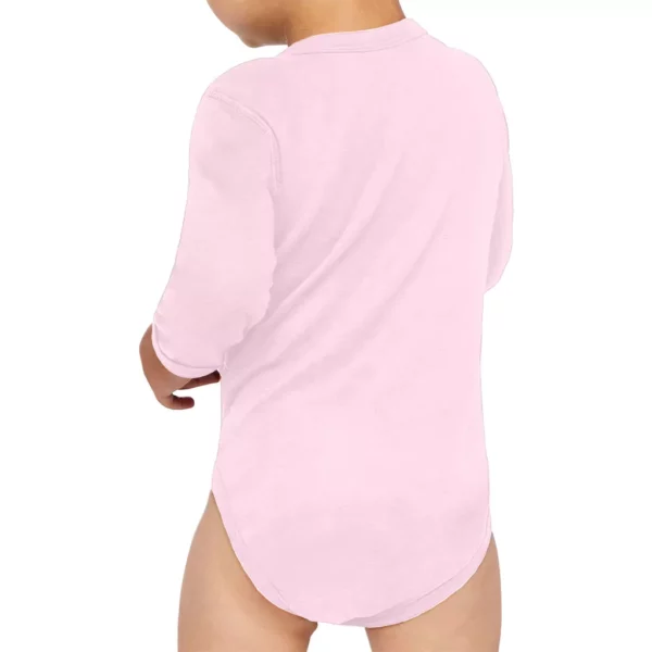 Happy Girl Baby Long Sleeve Onesie – Graphic Baby Long Sleeve Bodysuit – Cute Design Baby One-Piece