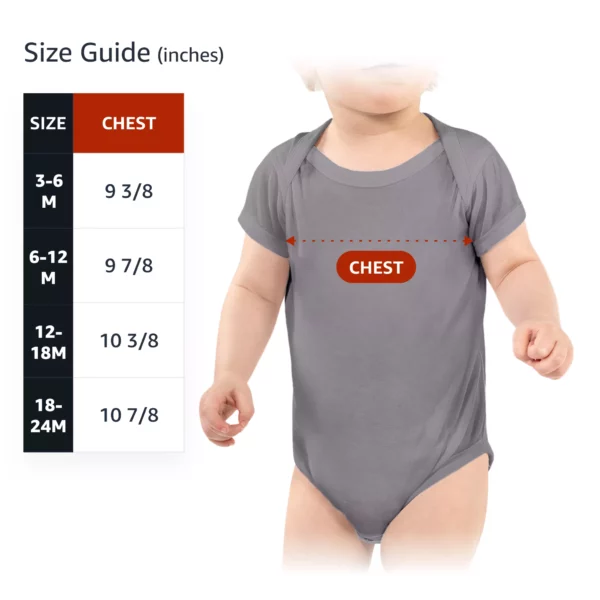 Always Hungry Baby Jersey Onesie – Best Funny Baby Bodysuit – Graphic Baby One-Piece