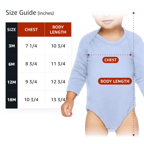 50 Mommy 50 Daddy 100 Perfect Baby Long Sleeve Onesie – Trendy Baby Long Sleeve Bodysuit – Cute Baby One-Piece