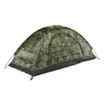 Waterproof Camouflage Single-Person Camping Tent for Outdoor Adventures