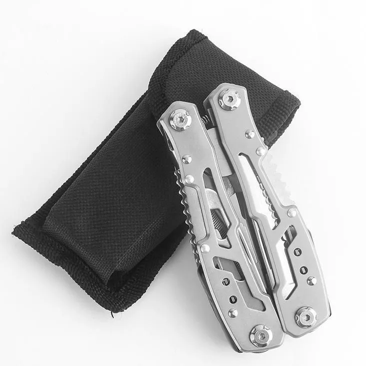 Compact Folding Multi-Tool with Pliers & Stainless Steel Blade