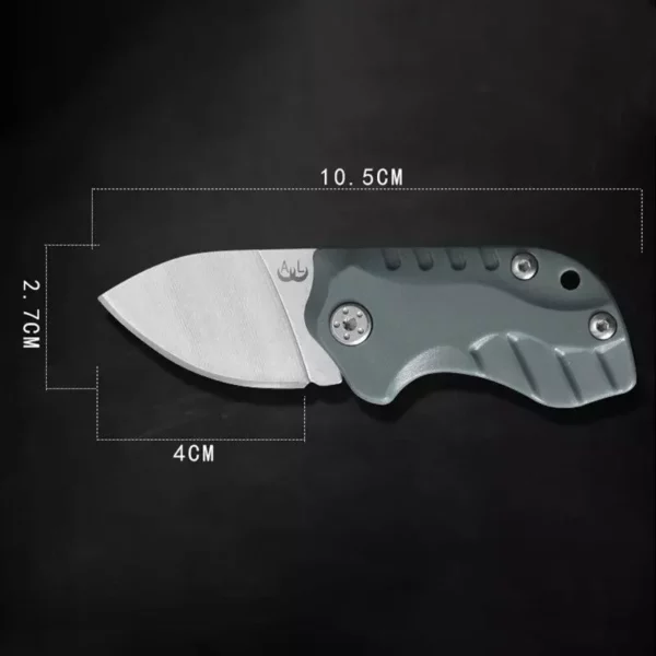 Compact Stainless Steel Tactical Folding Knife