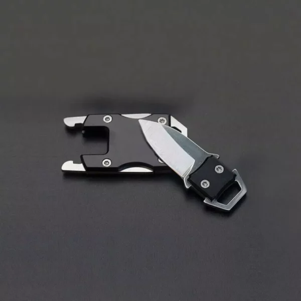 Compact Tactical Mini Folding Knife Keychain