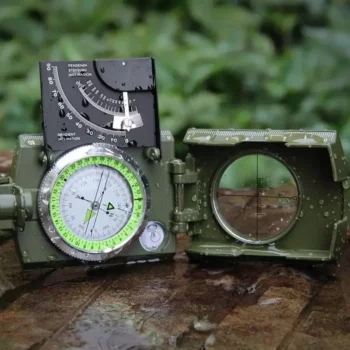 Durable Outdoor Survival Compass: Military-Grade, Waterproof & Shockproof