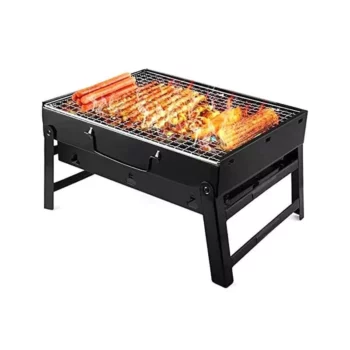 Compact and Versatile Portable Charcoal Grill – Ideal for Outdoor Cooking, Camping, and Picnics