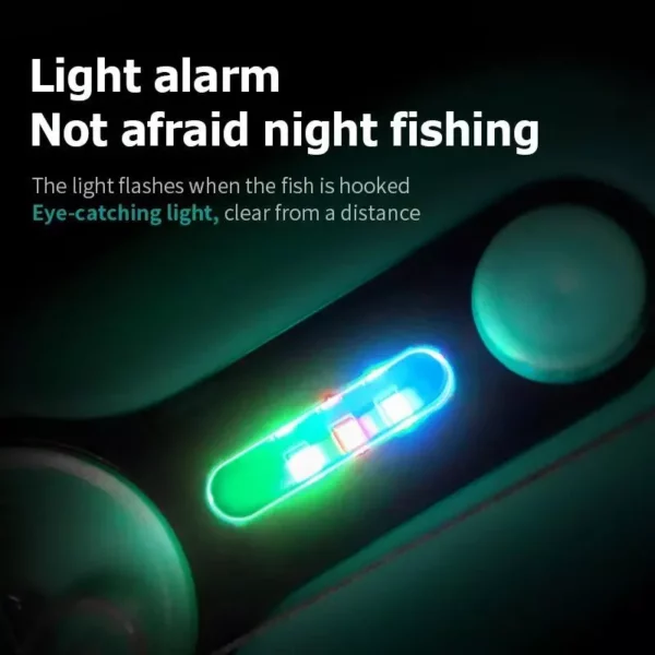 High-Volume Fishing Bite Alarm with Night Light & Long Battery Life