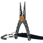 Multi-Purpose Aluminum Fishing Pliers - Line Cutter, Hook Remover, and Knot Tool